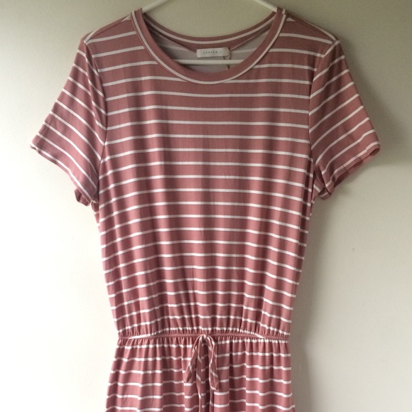 SOLD! REBORN J Reb & J Modest Midi Dress Mauve - Picture 5 of 8